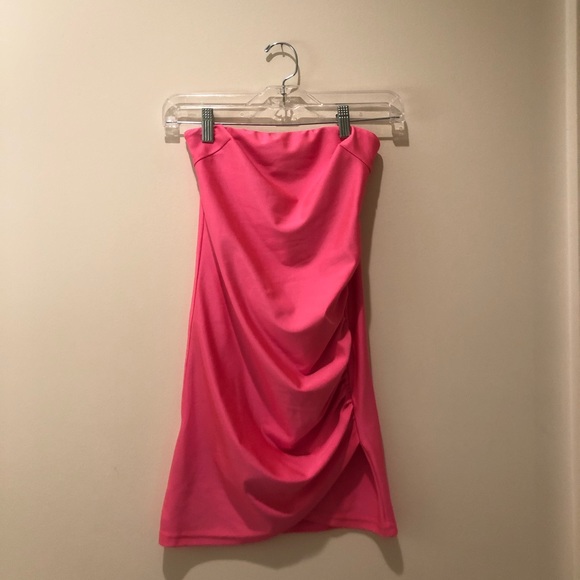 pink bodycon dress - Picture 5 of 5